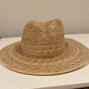 Lack of Color Palma Boater Natural Straw Women’s Sun Hat (S/M)